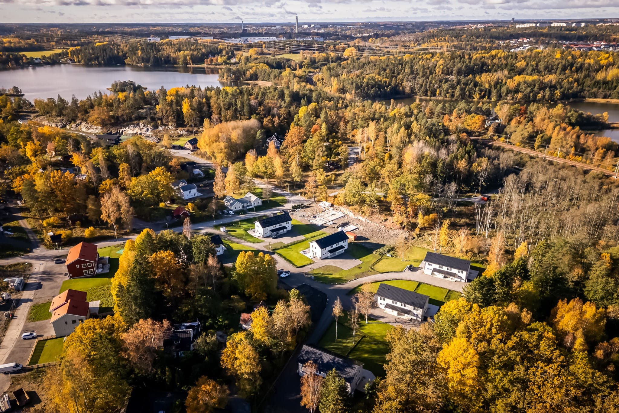 Parhus i naturskön miljö